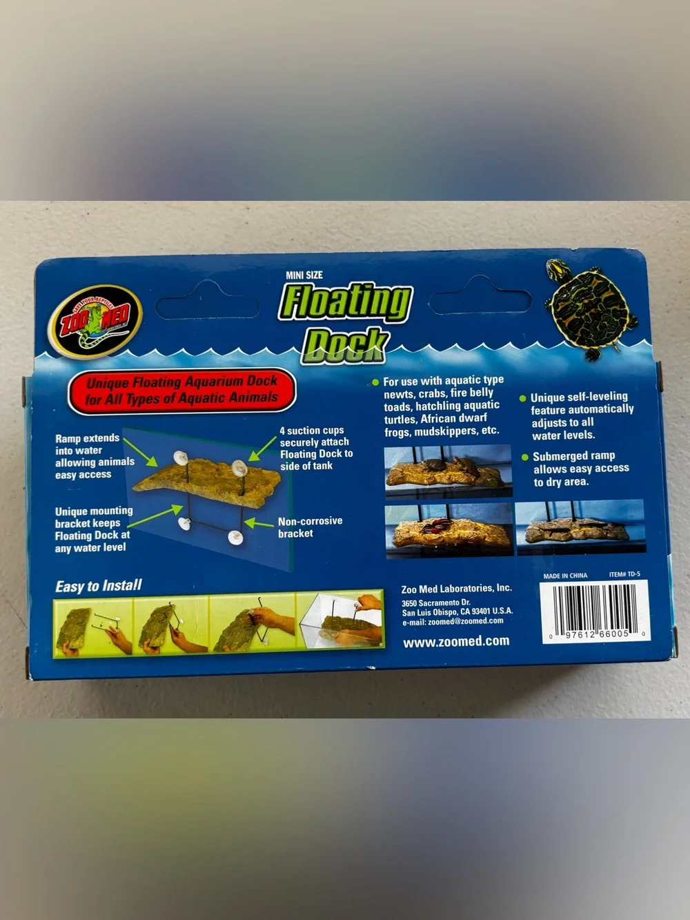 Zoo Med Mini Size Turtle Floating Dock